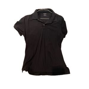 Bonobos Black Golf Polo Shirt Womans L